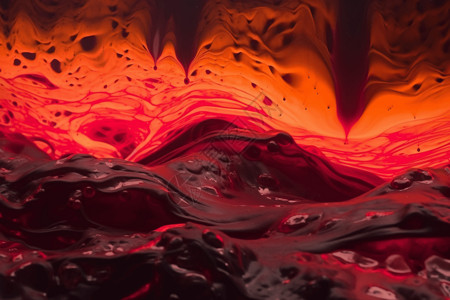 抽象概念火山熔岩背景图片