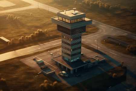 机场控制塔图片背景图片