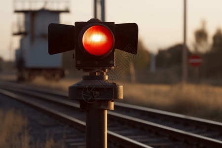 铁路信号灯信号铁路指示信号图片设计图片