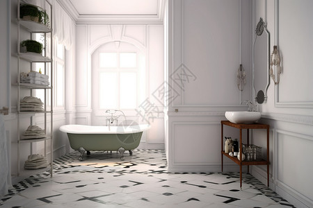 经典装修素材经典浴室设计设计图片