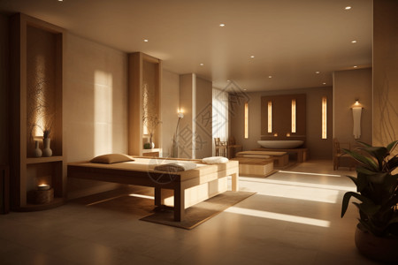 嘉里中心酒店酒店的水疗中心设计图片