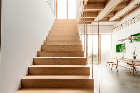 木制楼梯设计图片