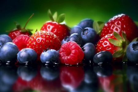 水果蓝莓和图片