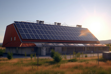 板厂峪长城太阳能工厂设计图片