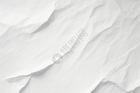 褶皱白纸白纸褶皱纹理背景设计图片