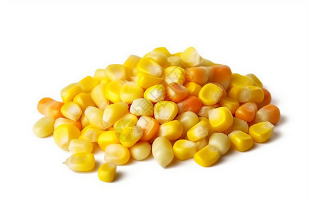 美味的玉米粒背景图片