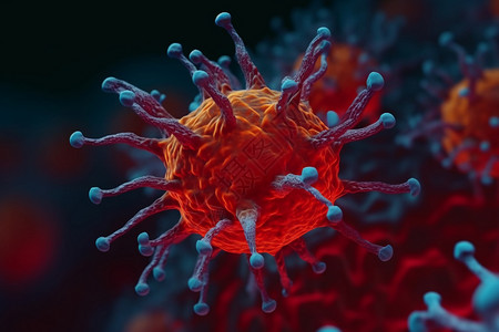 医疗病毒细胞图片