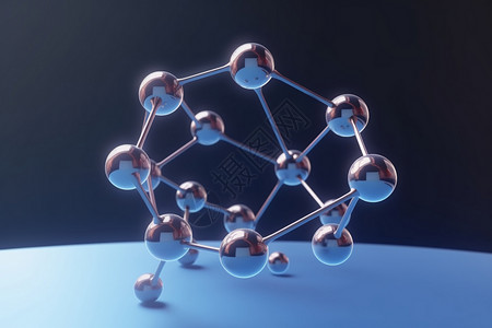 分子结构图背景图片