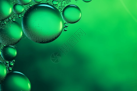 绿色气泡纹理背景背景图片