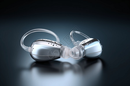 银茶壶耳朵助听器设计图片