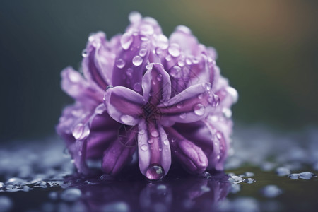 紫色鲜花背景紫色风信子的图设计图片