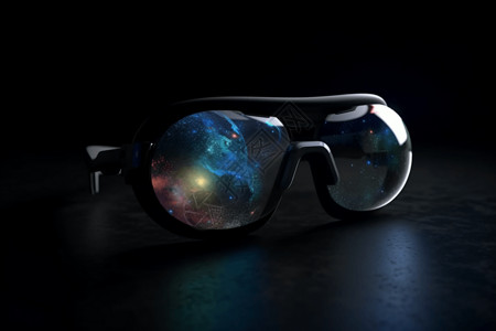 天文观测天文用AR眼镜概念图设计图片