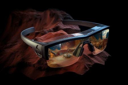 眼镜布AR地质学眼镜设计图片