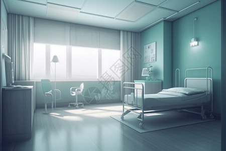 医院的产科病房背景图片