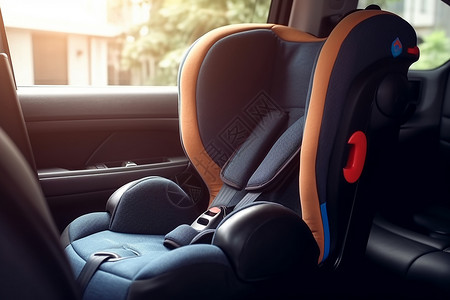 车内儿童安全座椅高清图片
