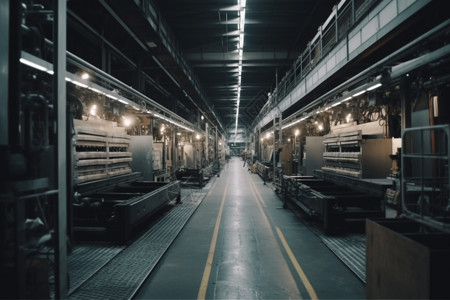 动态工厂生产线的动态视角设计图片