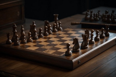 棋牌游戏人物国际象棋棋盘布局图片设计图片