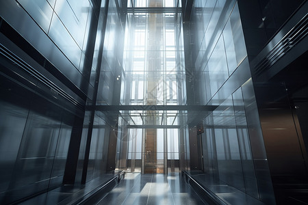 大楼内部电梯现代大楼的电塔设计图片