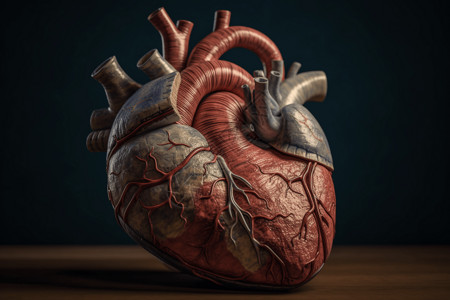 模仿真实纹理的心脏图片