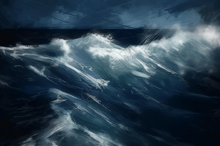 海上的飓风图片