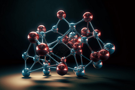 化学分子表达结构模型图片
