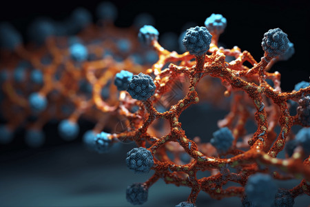 分子纳米结构图片