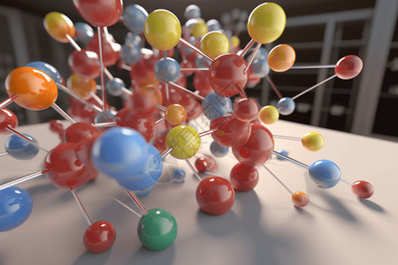 化学原子结构模型图片