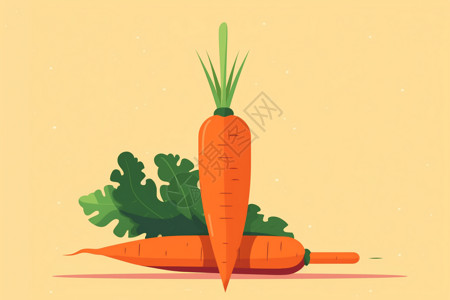简单的胡萝卜图片