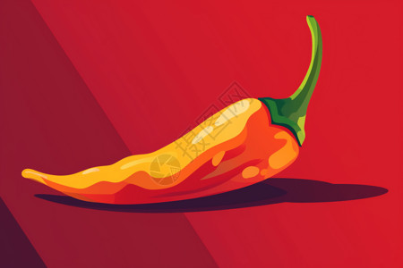 红通通的辣椒背景图片
