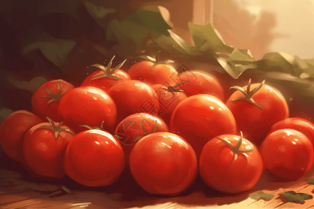 小小的西红柿图片