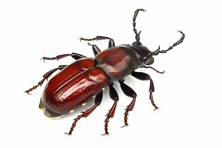 鹿角甲虫图片高清图片