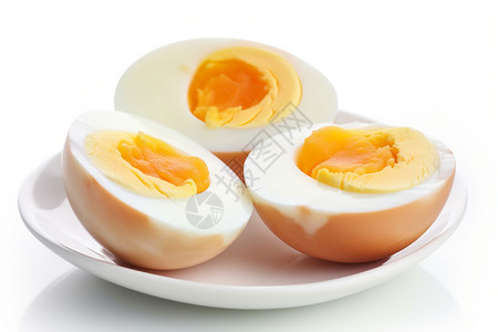 流黄鸡蛋新鲜煮鸡蛋图片背景