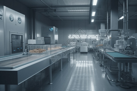 自动化的食品加工厂图片