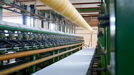 纺织厂工业生产车间内部图图片