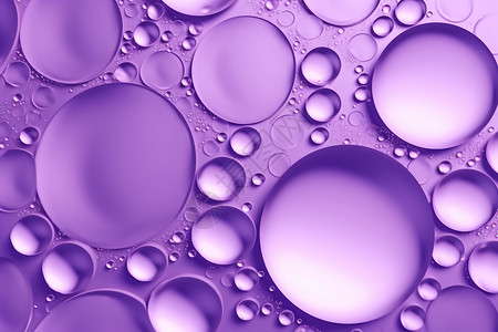 丁香花蕾抽象气泡背景设计图片