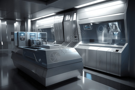 宇空实验室金属沉积系统3D概念图设计图片