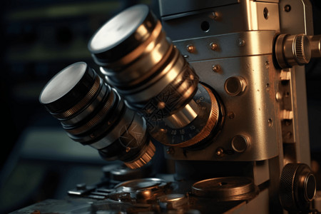 实验室场离子显微镜概念图设计图片