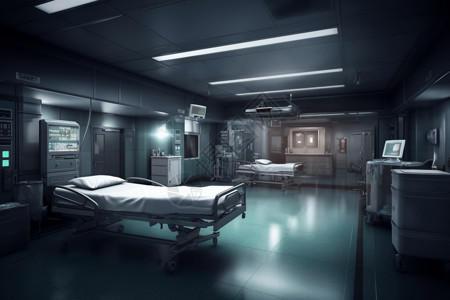 现代化医疗急诊室图片