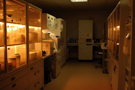 生物实验室的内部图片