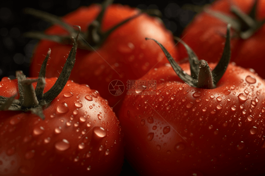 多汁的西红柿图片
