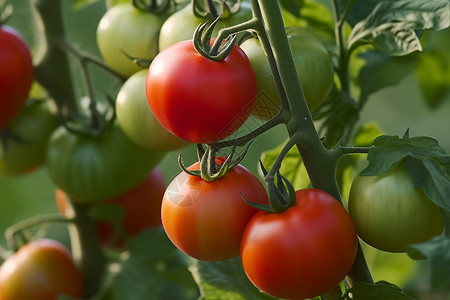 成熟的西红柿高清图片