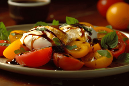 西红柿沙拉图片