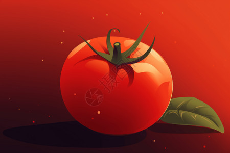 熟透的西红柿图片