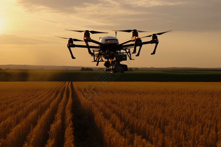 无人机喷洒农药喷洒农药设计图片