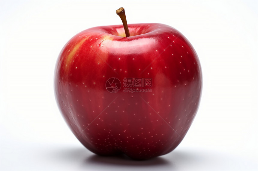 一个成熟的苹果图片