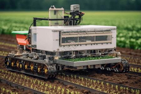 自动化农业机器高清图片