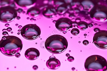 抽象紫色油滴背景图片