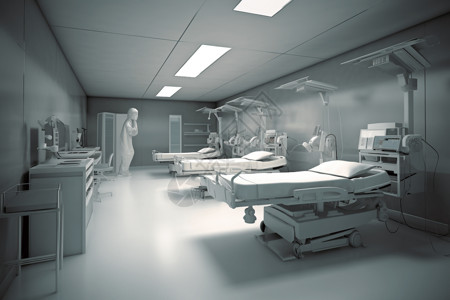 医院治疗设备背景图片