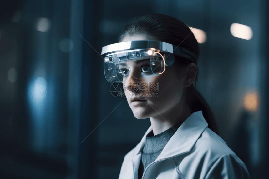 医疗患者VR眼镜技术图片