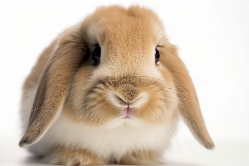 宠物垂耳兔图片